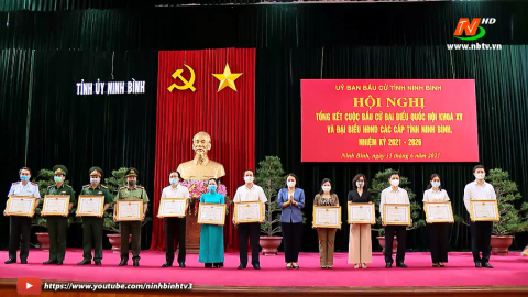 Ninh B&igrave;nh tổng kết c&ocirc;ng t&aacute;c bầu cử đại biểu Quốc hội kh&oacute;a XV v&agrave; đại biểu HĐND c&aacute;c cấp nhiệm kỳ 2021-2026