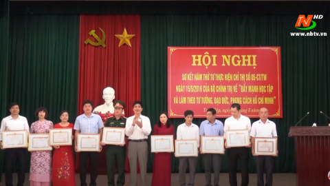 Th&agrave;nh phố Tam Điệp thực hiện hiệu quả Chỉ thị 05