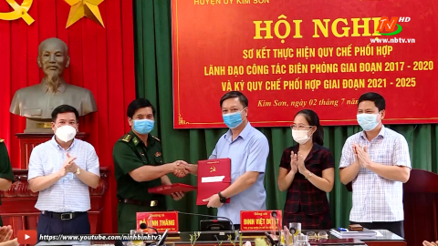 Tăng cường phối hợp l&atilde;nh đạo c&ocirc;ng t&aacute;c Bi&ecirc;n ph&ograve;ng
