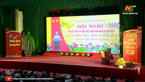Th&agrave;nh ủy Ninh B&igrave;nh triển khai c&ocirc;ng t&aacute;c X&acirc;y dựng đảng năm 2021