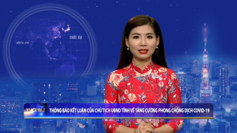 Th&ocirc;ng b&aacute;o kết luận của Chủ tịch UBND tỉnh về tăng cường ph&ograve;ng chống dịch Covid-19