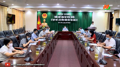 Thống nhất c&ocirc;ng t&aacute;c tuy&ecirc;n truyền kỳ họp thứ 2, HĐND tỉnh kh&oacute;a XV