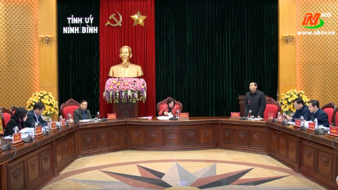 Tiểu ban văn kiện đại hội đại biểu Đảng bộ tỉnh lần thứ XXII thảo luận lần 2