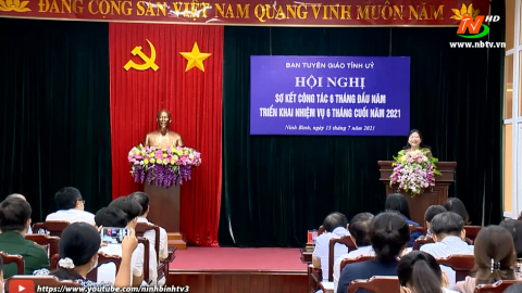 Triển khai nhiệm vụ c&ocirc;ng t&aacute;c Tuy&ecirc;n gi&aacute;o 6 th&aacute;ng cuối năm 2021.