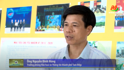 Tam Điệp đẩy mạnh c&ocirc;ng t&aacute;c tuy&ecirc;n truyền hướng về Đại hội