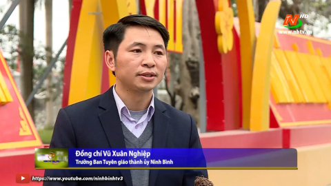 Người d&acirc;n TP. Ninh B&igrave;nh hướng về Đại hội XIII của Đảng