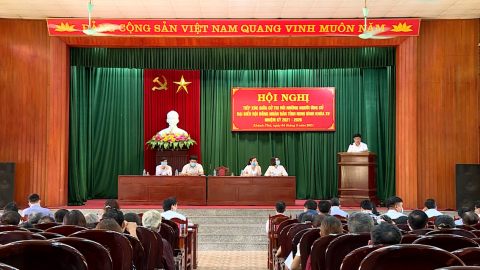 Ứng cử vi&ecirc;n đại biểu HĐND tỉnh TXCT tại đơn vị bầu cử số 11 huyện Y&ecirc;n Kh&aacute;nh