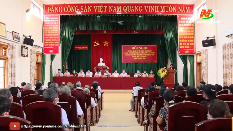 Ứng cử vi&ecirc;n đại biểu HĐND tỉnh TXCT tại đơn vị bầu cử số 14 huyện Kim Sơn