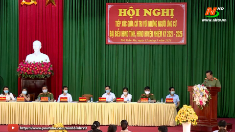 Ứng cử vi&ecirc;n ĐB HĐND tỉnh kh&oacute;a XV, đơn vị bầu cử số 7 TXCT huyện Gia Viễn.