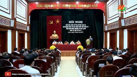 Ứng cử vi&ecirc;n ĐBQH kh&oacute;a XV, đơn vị bầu cử số 1 tiếp x&uacute;c cử tri huyện Hoa Lư.