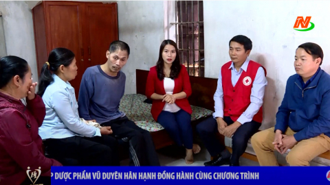 Hỗ trợ gia đ&igrave;nh anh Trần Văn Thạnh x&atilde; Kh&aacute;nh Hội, huyện Y&ecirc;n Kh&aacute;nh