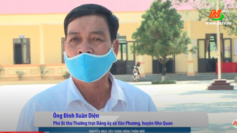 D&acirc;n vận kh&eacute;o trong x&acirc;y dựng n&ocirc;ng th&ocirc;n mới ở Nho Quan