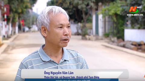 Quang Sơn nỗ lực ho&agrave;n th&agrave;nh n&ocirc;ng th&ocirc;n mới kiểu mẫu